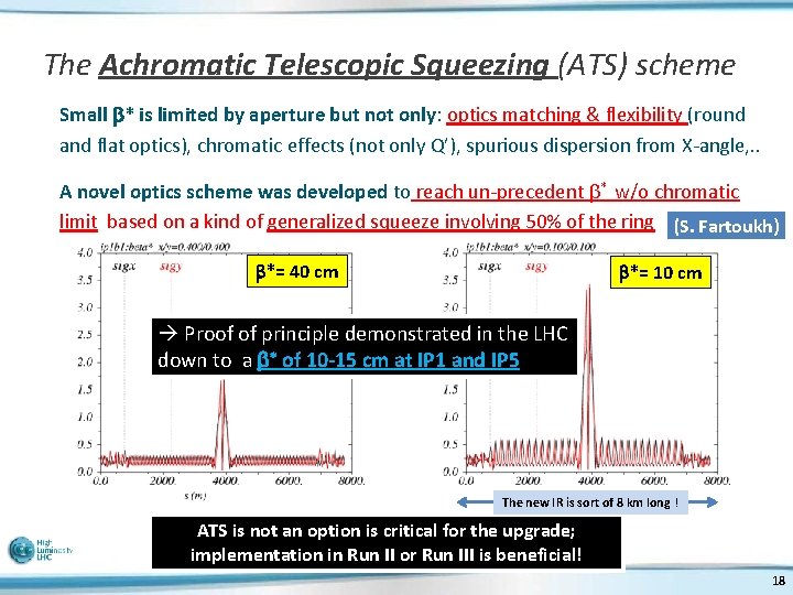 The Achromatic Telescopic Squeezing (ATS) scheme Small b* is limited by aperture but not