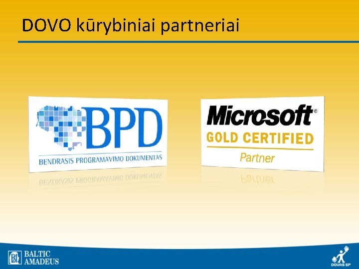 DOVO kūrybiniai partneriai 