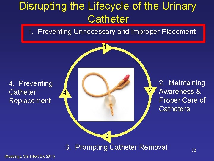 Disrupting the Lifecycle of the Urinary Catheter 1. Preventing Unnecessary and Improper Placement 1