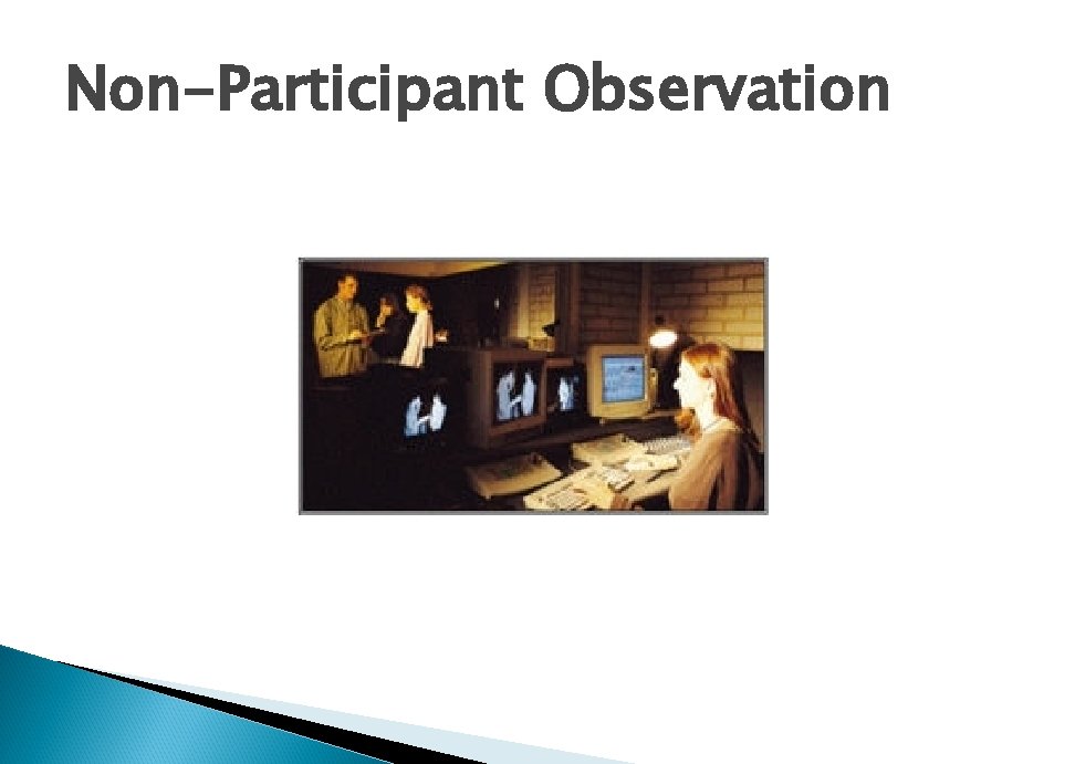 Non-Participant Observation 