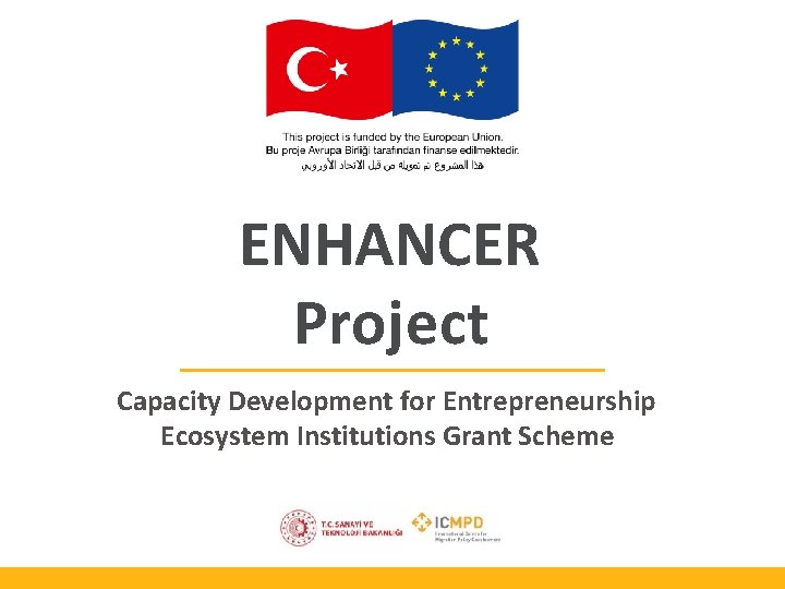 ENHANCER Project Capacity Development for Entrepreneurship Ecosystem ...