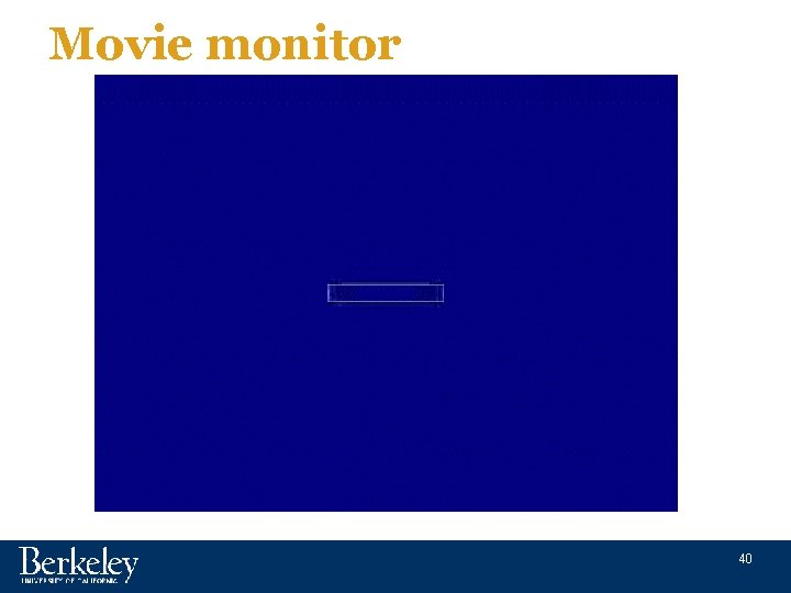 Movie monitor 40 