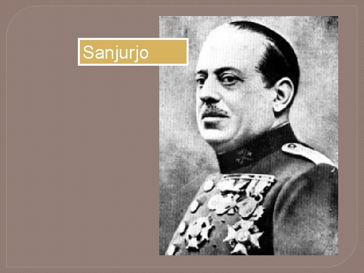 Sanjurjo 