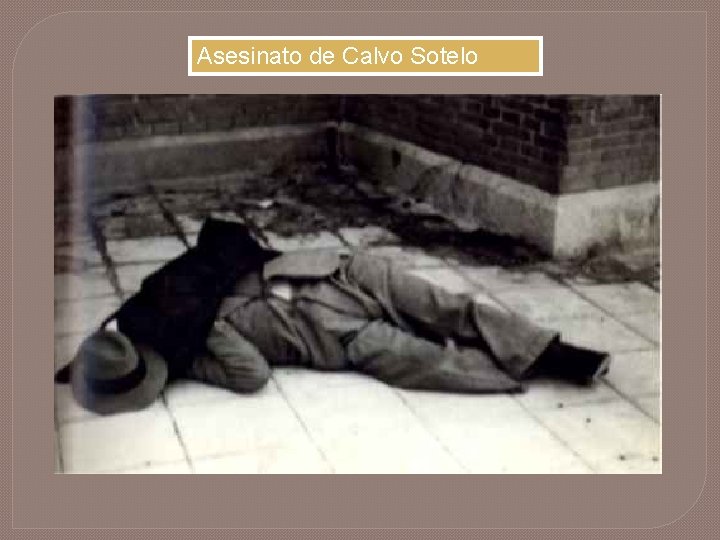 Asesinato de Calvo Sotelo 