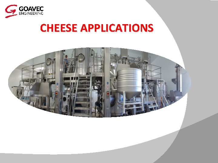 CHEESE APPLICATIONS 