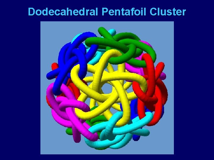 Dodecahedral Pentafoil Cluster 