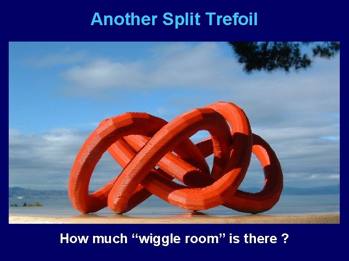 Another Split Trefoil How much “wiggle room” is there ? 