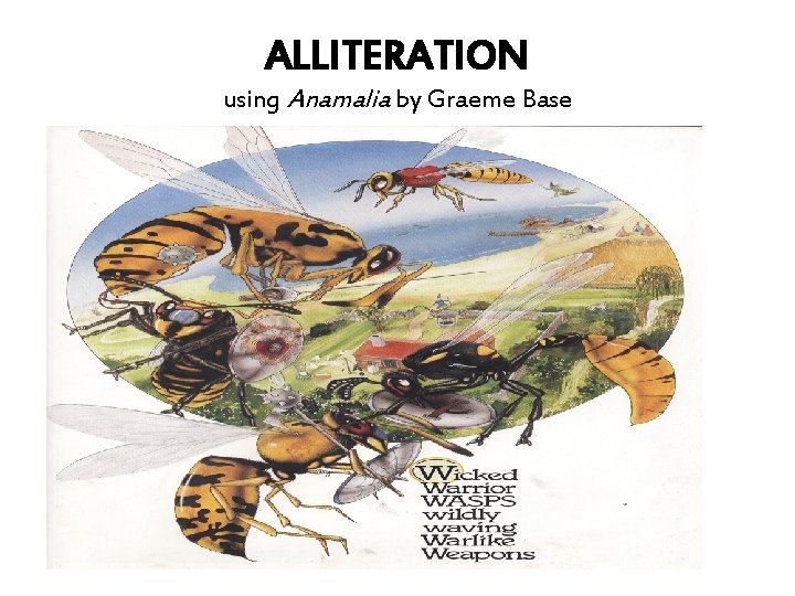 ALLITERATION using Anamalia by Graeme Base 