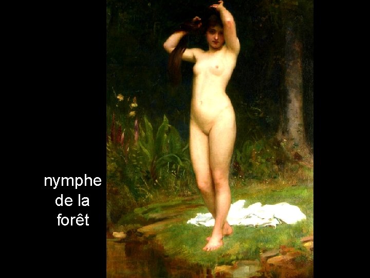 nymphe de la forêt 