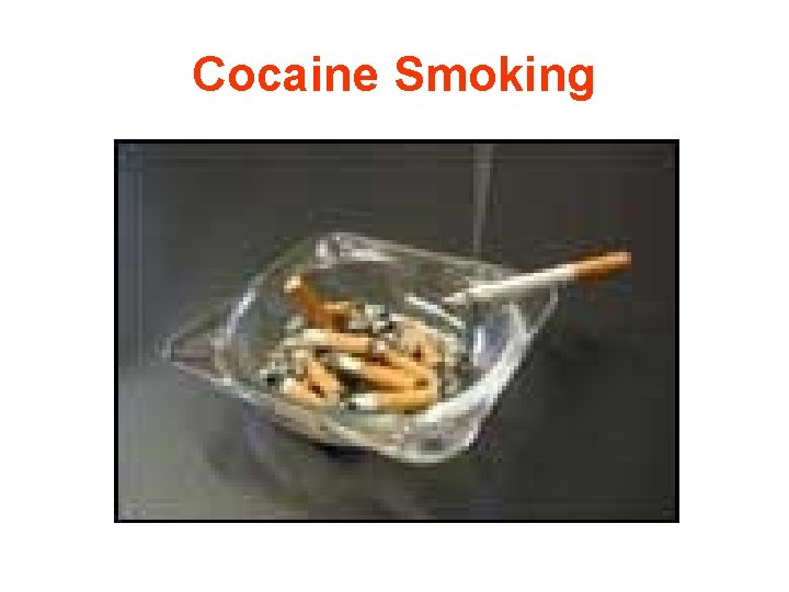 Cocaine Smoking 