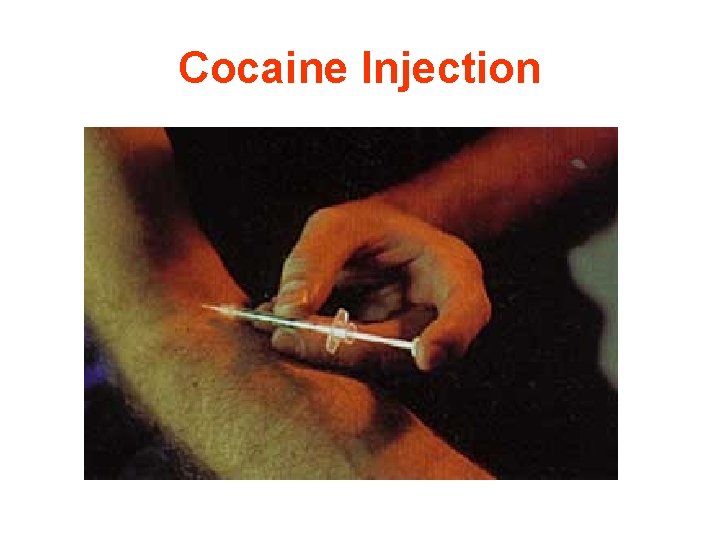 Cocaine Injection 