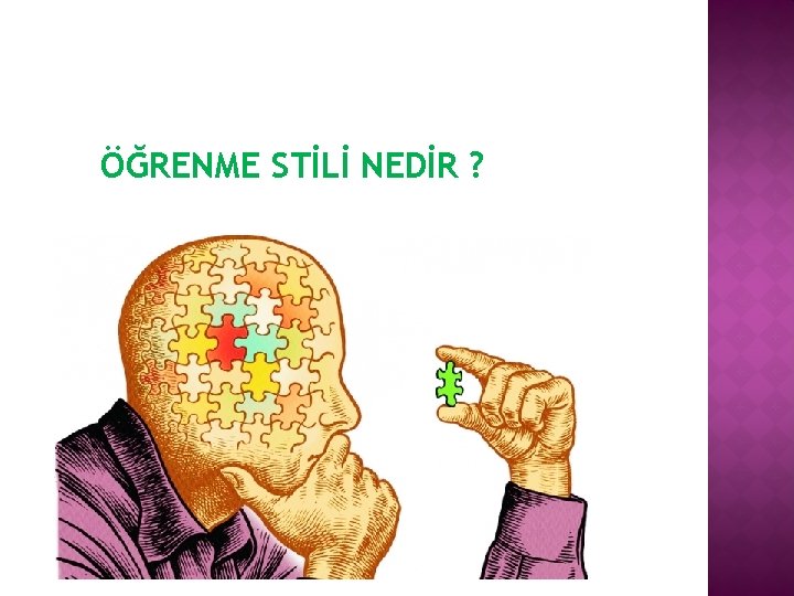 ÖĞRENME STİLİ NEDİR ? 