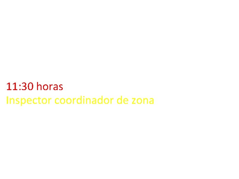 Comunicación de incidencias • Si existiese alguna incidencia que no se hubiese resuelto favorablemente