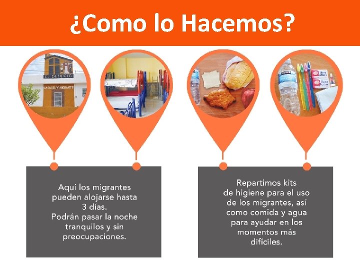 ¿Como lo Hacemos? 