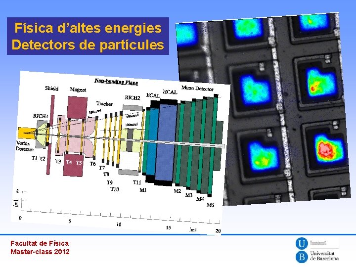 Física d’altes energies Detectors de partícules Facultat de Física Master-class 2012 