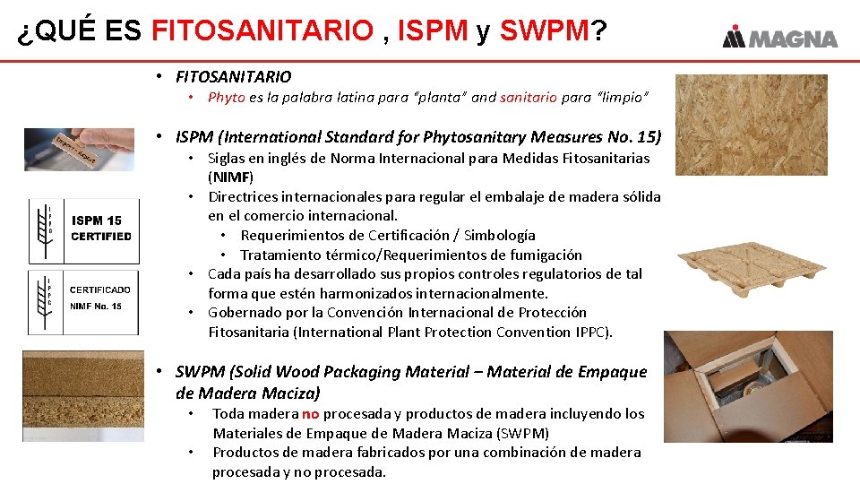 ¿QUÉ ES FITOSANITARIO , ISPM y SWPM? • FITOSANITARIO • Phyto es la palabra ¿QUÉ ES FITOSANITARIO , ISPM y SWPM? • FITOSANITARIO • Phyto es la palabra