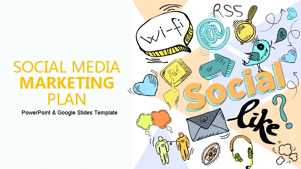 SOCIAL MEDIA MARKETING PLAN Power Point Google Slides
