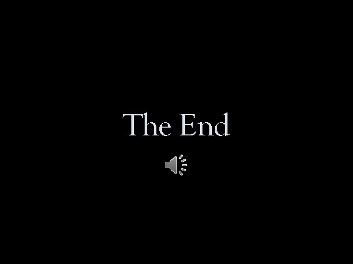 The End 