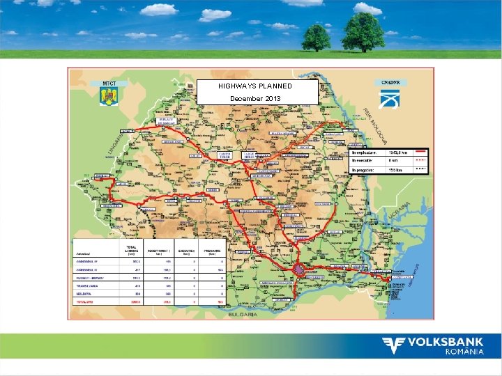 HIGHWAYS PLANNED December 2013 