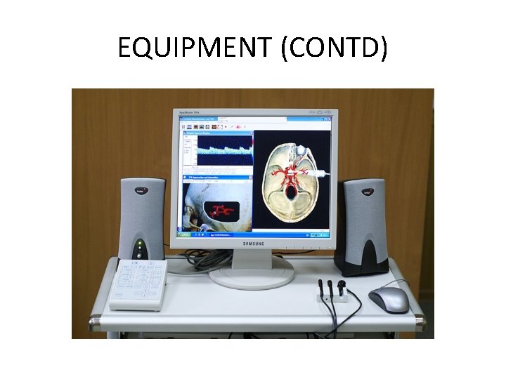 EQUIPMENT (CONTD) 