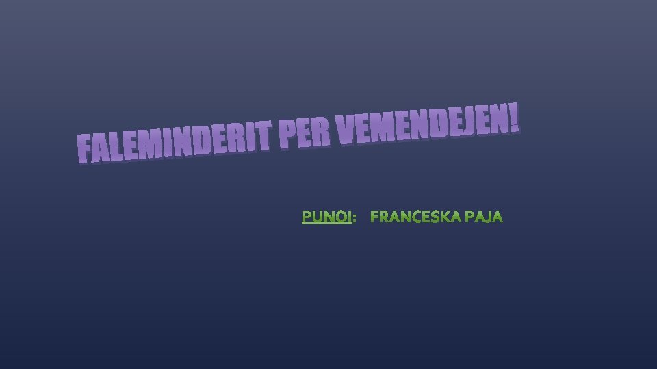 ! N E J E D N E M E V R E P