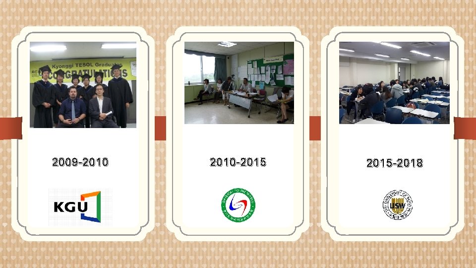 2009 -2010 -2015 -2018 