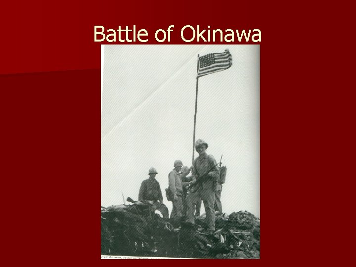 Battle of Okinawa 