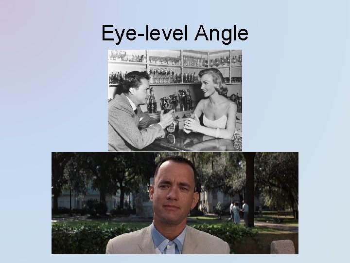 Eye-level Angle Eye-level Angle