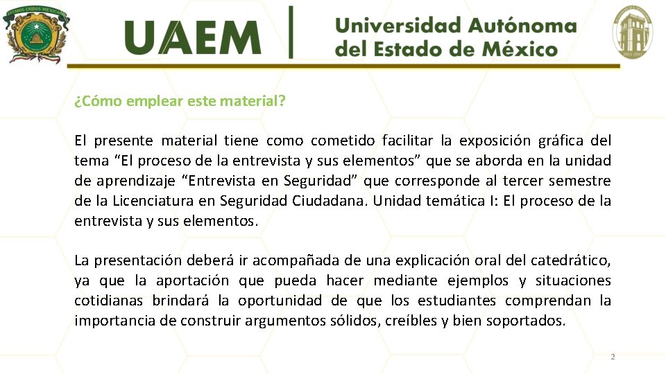 ¿Cómo emplear este material? El presente material tiene como cometido facilitar la exposición gráfica