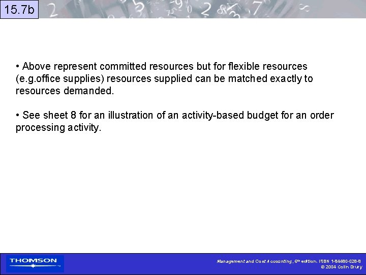15. 7 b • Above represent committed resources but for flexible resources (e. g.