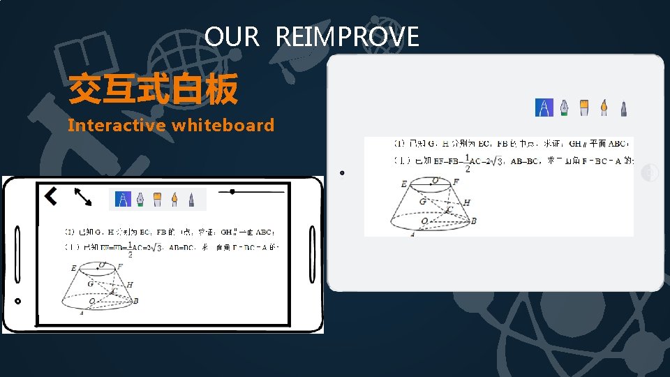 OUR REIMPROVE 交互式白板 Interactive whiteboard 