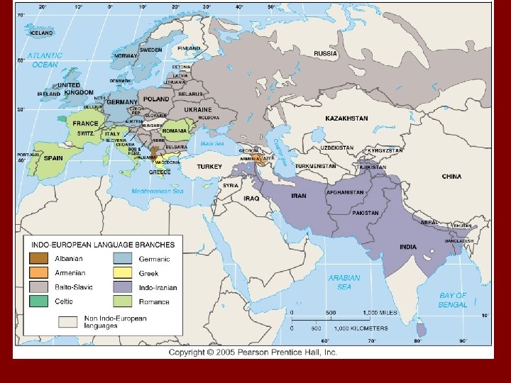 Indo-European Language Family Fig. 5 -5: The main branches of the Indo-European language family