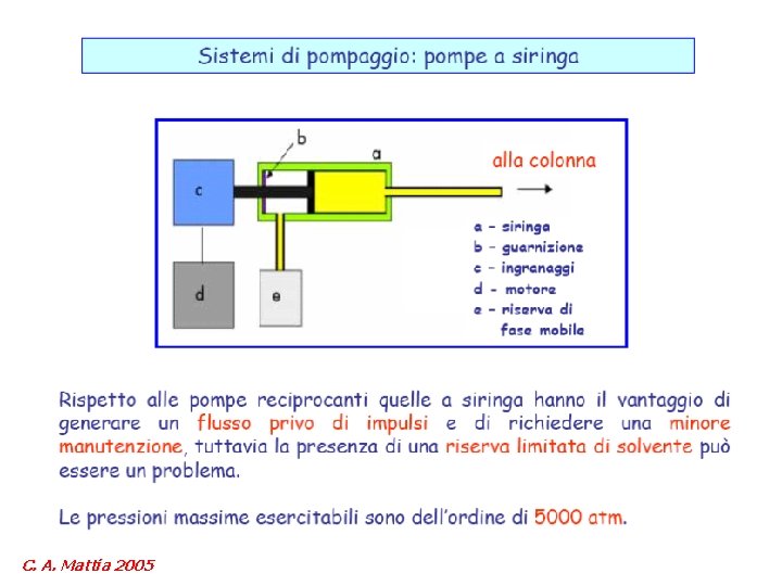 C. A. Mattia 2005 