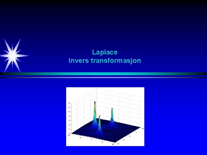 Laplace Invers transformasjon 