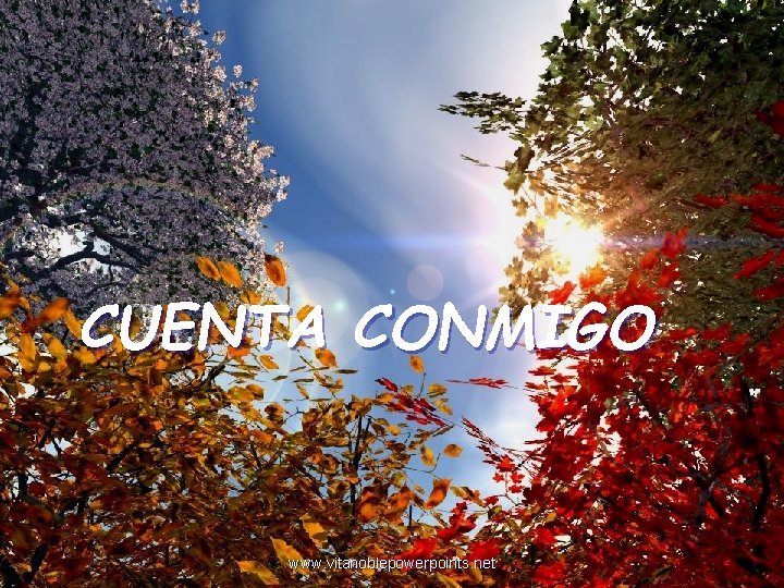 CUENTA CONMIGO www. vitanoblepowerpoints. net 