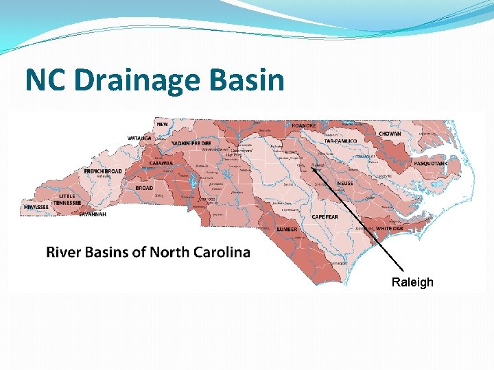 NC Drainage Basin Raleigh 