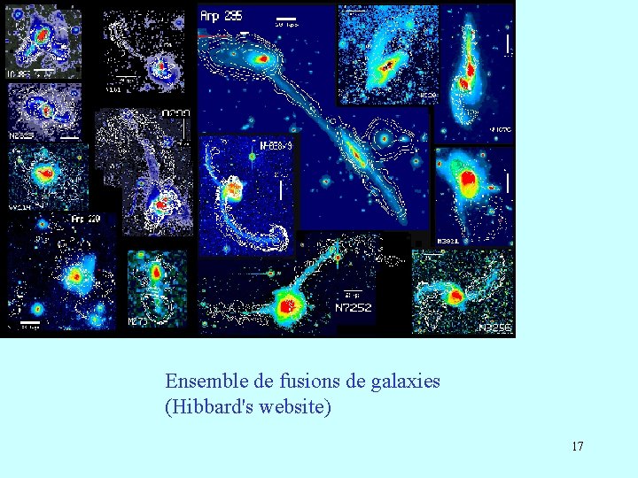 Ensemble de fusions de galaxies (Hibbard's website) 17 