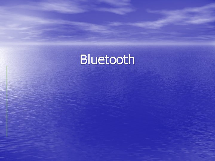 Bluetooth 