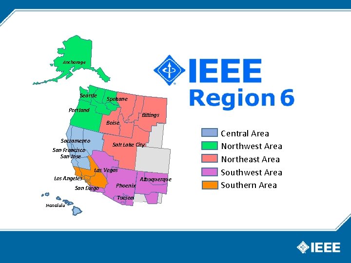 Anchorage Seattle Spokane Portland Billings Boise Sacramento Salt Lake City San Francisco San Jose