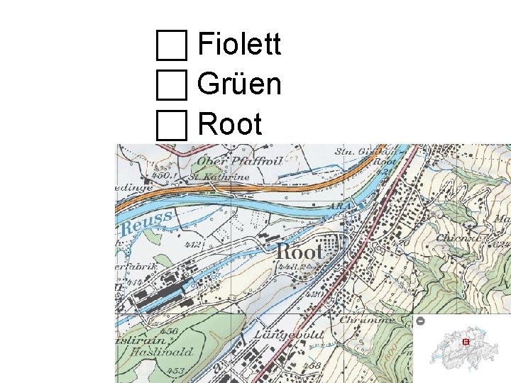  Fiolett Grüen Root 