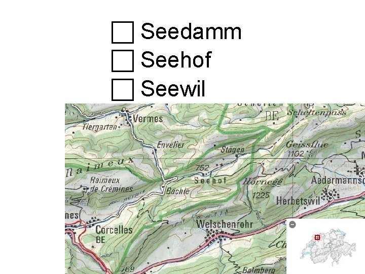  Seedamm Seehof Seewil 