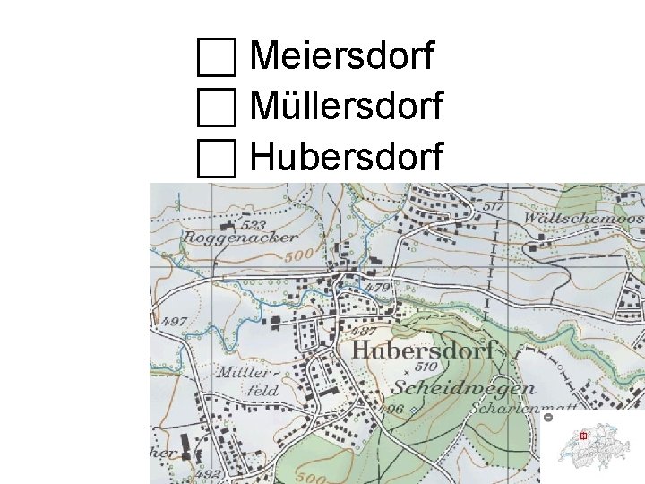  Meiersdorf Müllersdorf Hubersdorf 