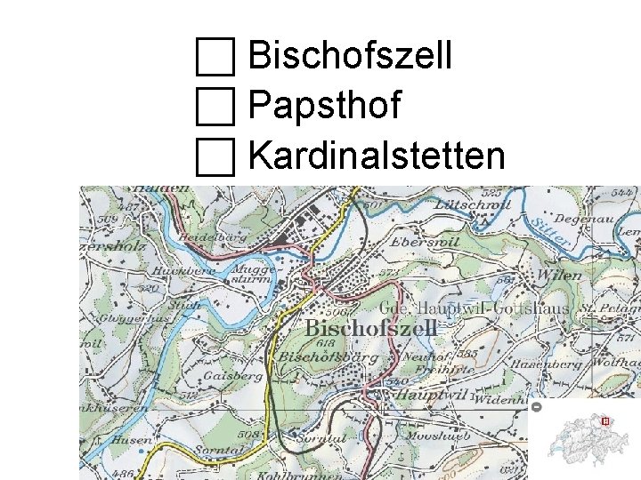  Bischofszell Papsthof Kardinalstetten 