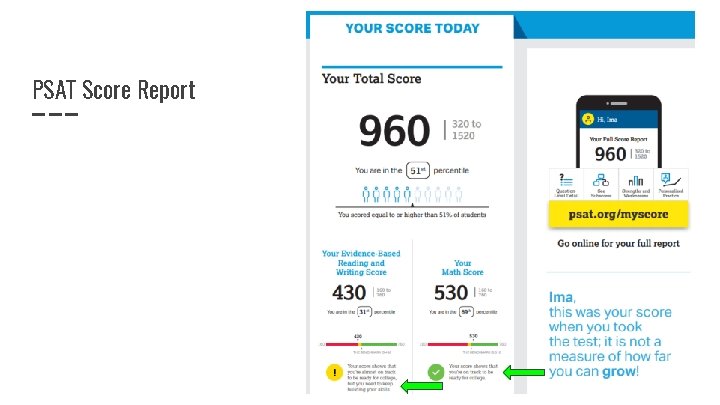 PSAT Score Report 