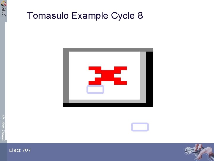 Tomasulo Example Cycle 8 Dr. Amr Talaat Elect 707 