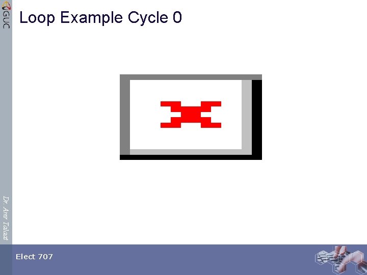 Loop Example Cycle 0 Dr. Amr Talaat Elect 707 