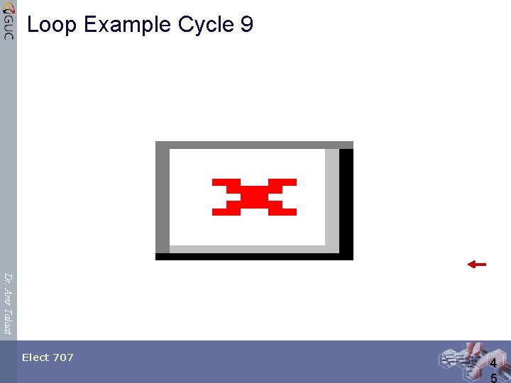 Loop Example Cycle 9 Dr. Amr Talaat Elect 707 4 5 