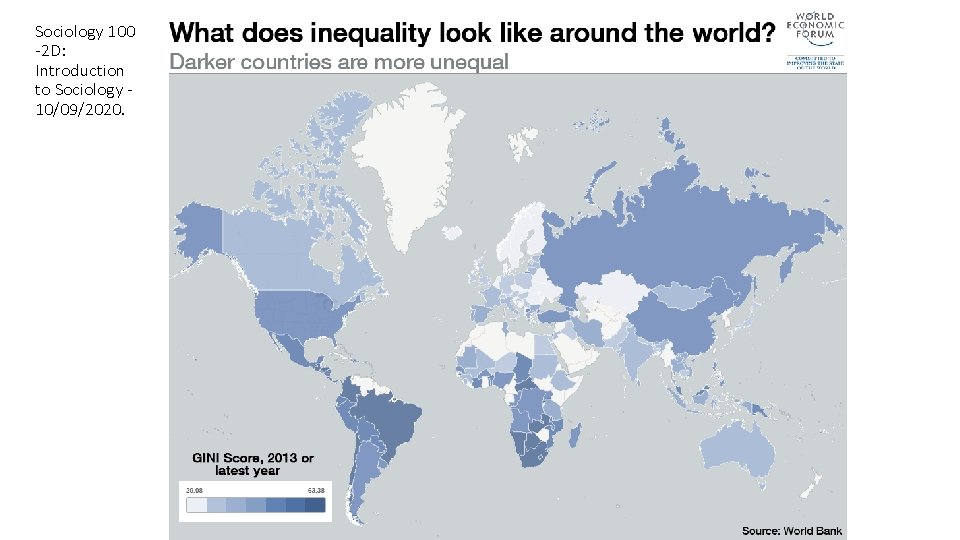 Sociology 100 -2 D: Introduction to Sociology 10/09/2020. 
