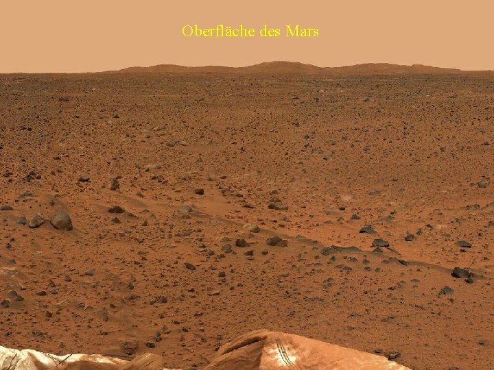 Oberfläche des Mars 