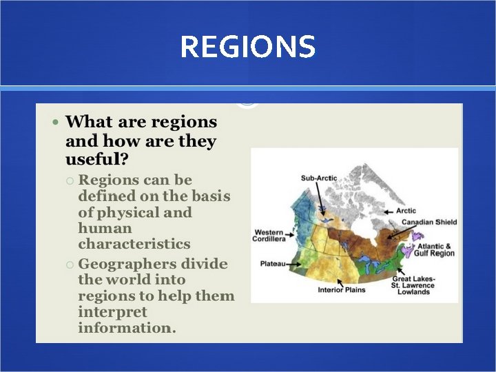 REGIONS 